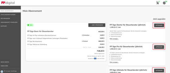 DCP_FP Sign_DATEV_Mein Abonnement