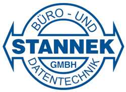 Stannek-Logo Standard Blau - Transparent