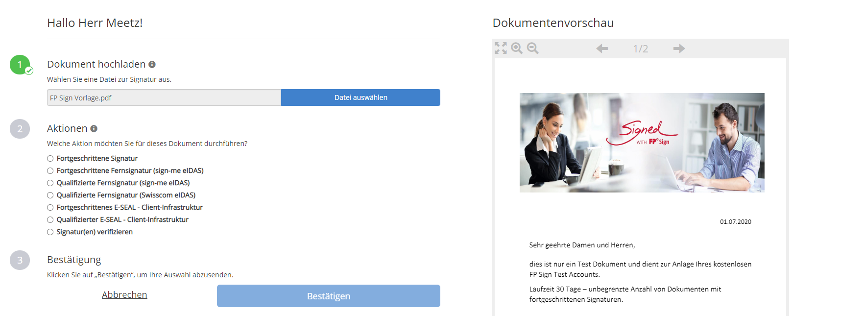 Signaturdienste